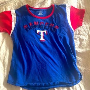 Texas Rangers T-shirt girls size 10/12